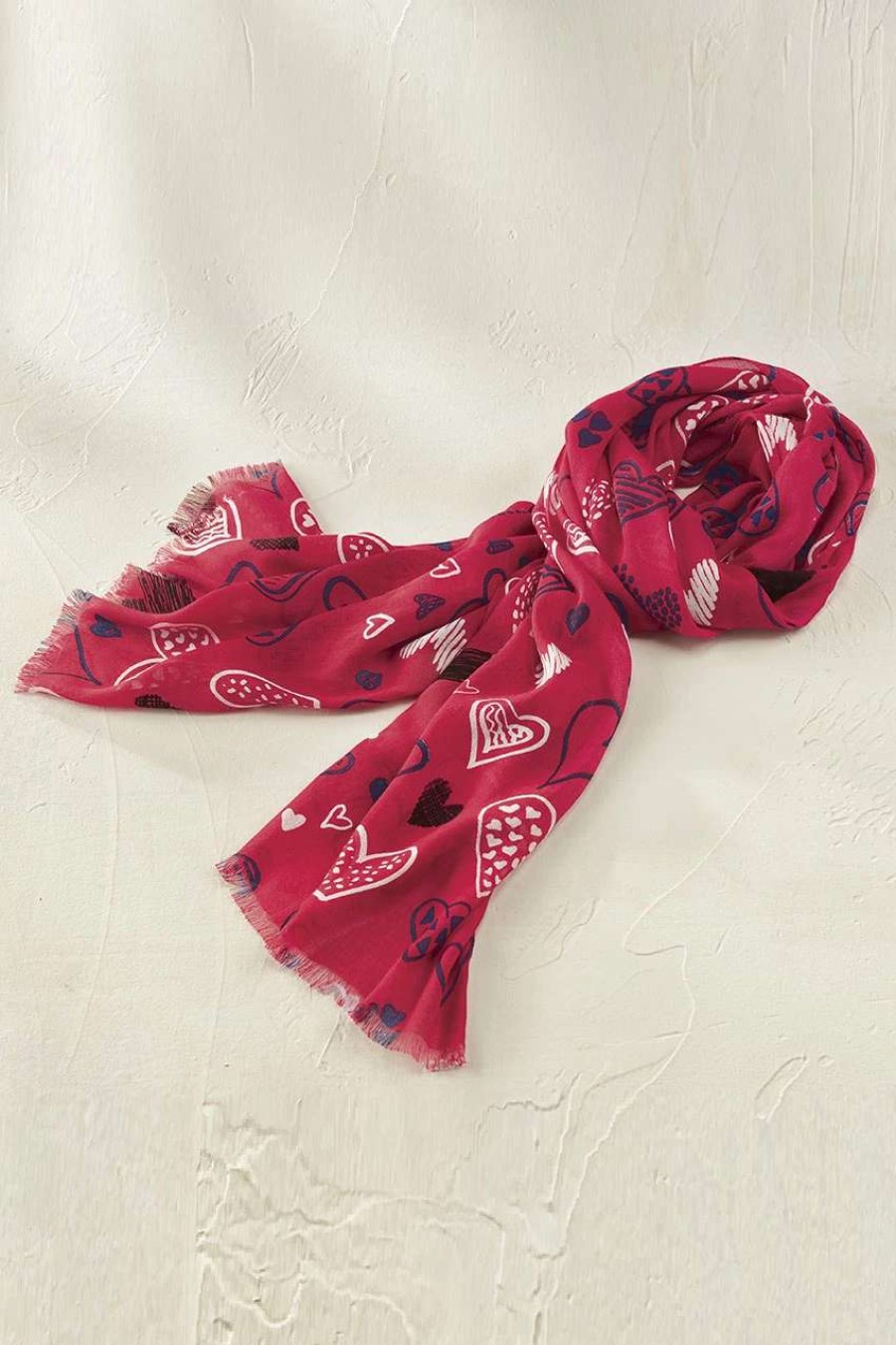Accessories & Home * | Endless Love Scarf Salsa Red