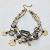 Accessories & Home * | Artful Finds Necklace Gold Multi