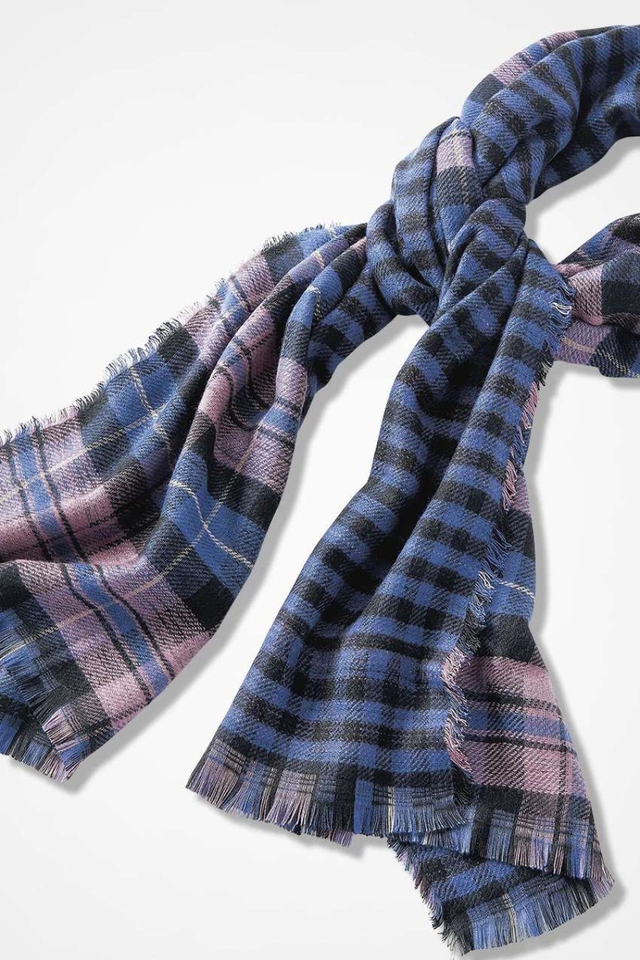 Accessories & Home * | Tis The Season Reversible Scarf Mauve Multi