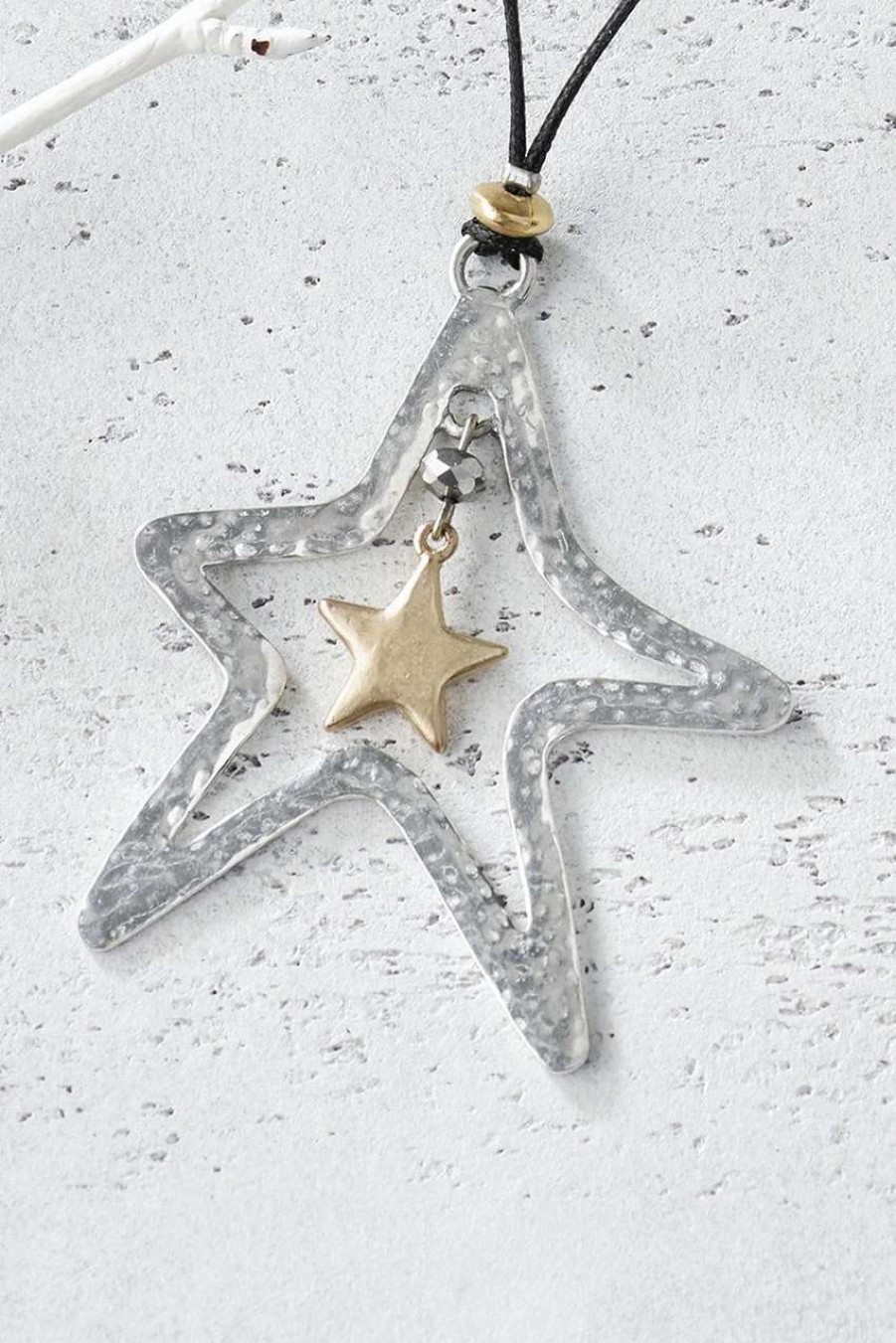 Accessories & Home * | North Star Necklace Silver Multi